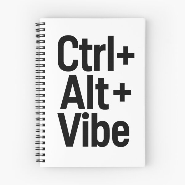 Item preview, Ctrl + Alt + Vibe designed and sold by Programming Jokes.