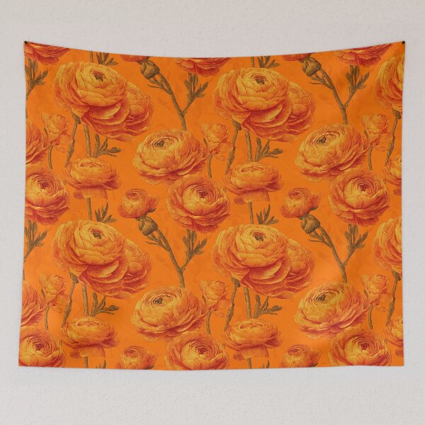 Item preview, Minimalistic Graceful Ranunculus Pattern For Birthday Gift designed and sold by RoyalStarsPatts.