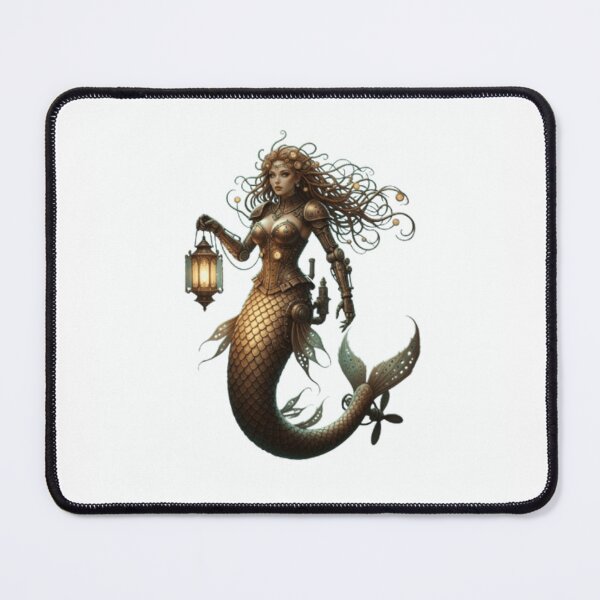 Item preview, Steampunk Mermaid designed and sold by Royalcatch.