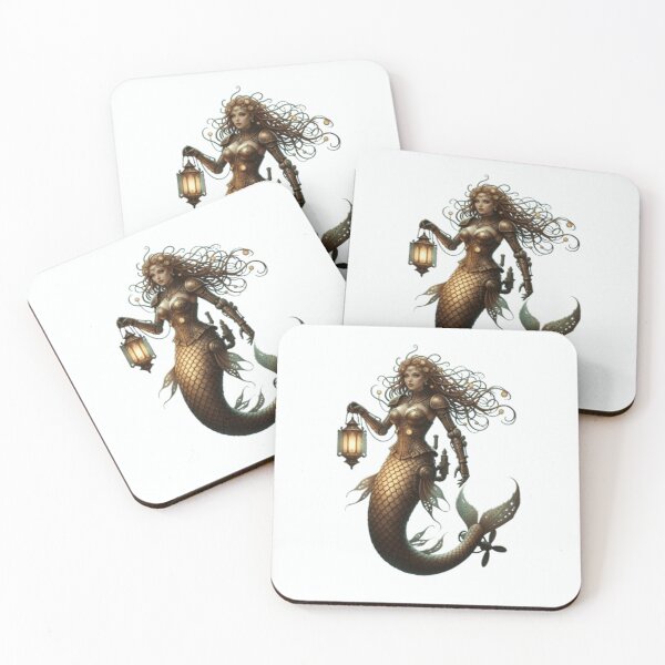 Item preview, Steampunk Mermaid  designed and sold by Royalcatch.