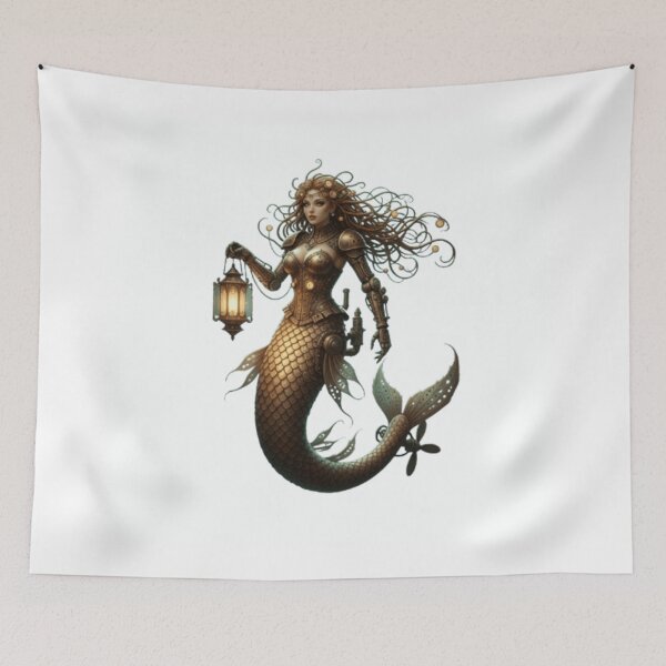 Item preview, Steampunk Mermaid  designed and sold by Royalcatch.