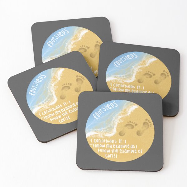 Item preview, Footsteps in Sand +Quote designed and sold by JenkDesigns.