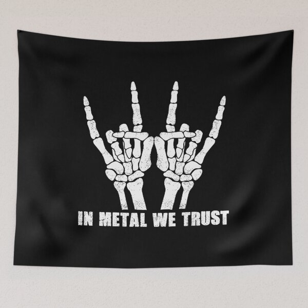 Item preview, In Metal We Trust - Metal Music Lovers designed and sold by xhearalisa.