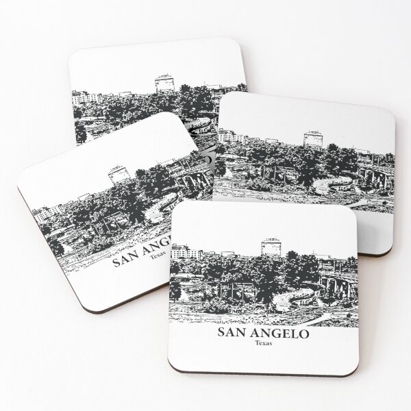 Item preview, San Angelo - Texas designed and sold by Lakeric Cityscapes.