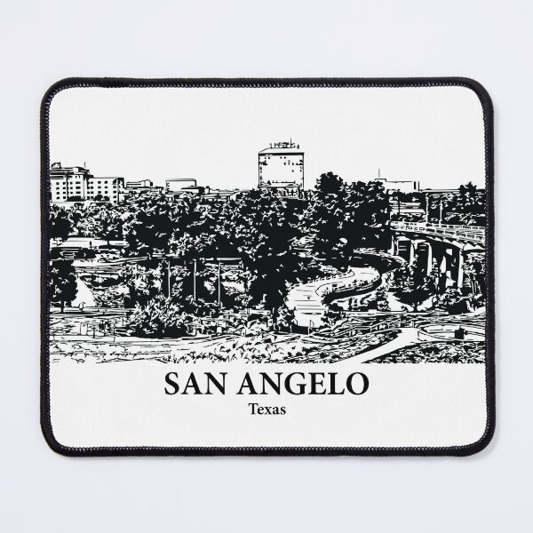 Item preview, San Angelo - Texas designed and sold by Lakeric Cityscapes.