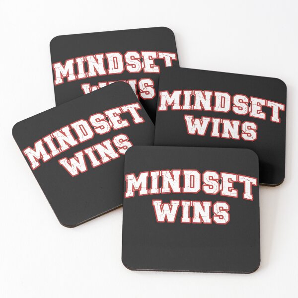 Item preview,  Mindset Wins Varsity Style Motivational T-Shirt designed and sold by MofazStyle.
