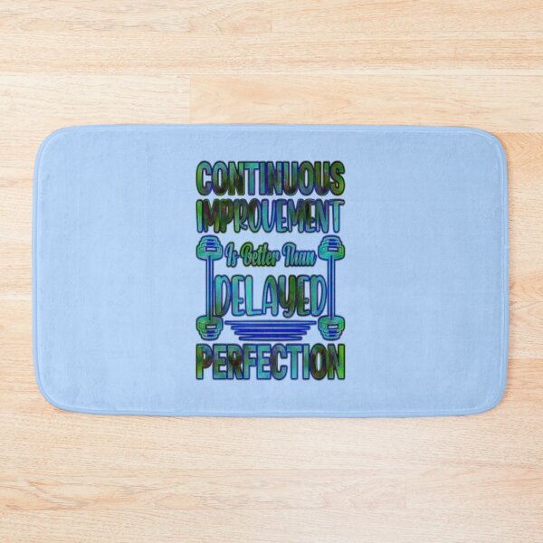 Item preview, Continuous Improvement Gym Quote – Fitness Typography #6 designed and sold by creativerooney.