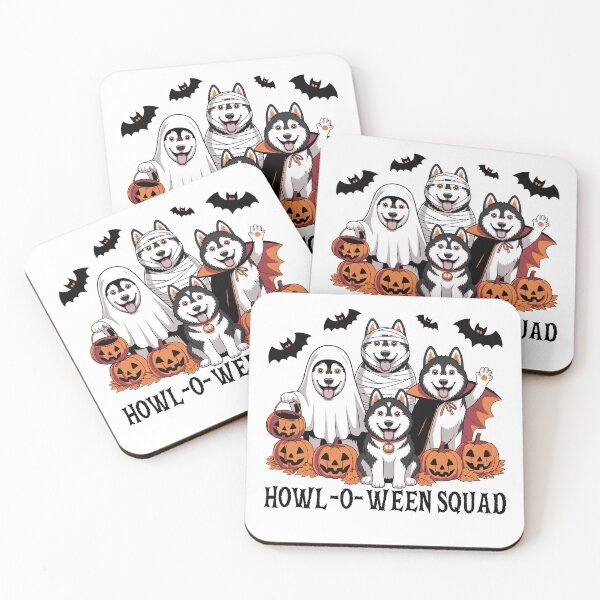 Item preview, Howl-o-ween Squad Halloween Husky Costume Pack designed and sold by ArtLabCreations.