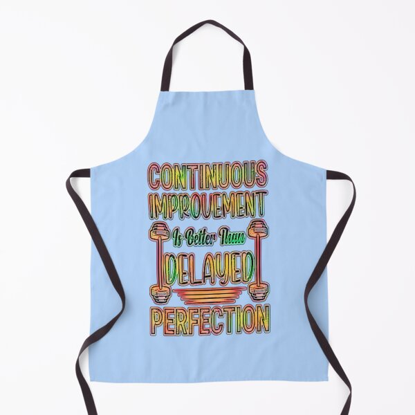 Item preview, Continuous Improvement Gym Quote – Fitness Typography #7 designed and sold by creativerooney.