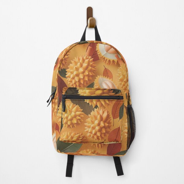 Item preview, Spiky Yellow Durian Fruit Pattern designed and sold by PostcardsfromtheLaundromat.