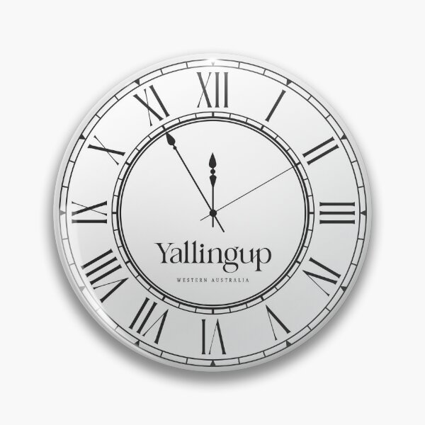 Item preview, Classic Wall Clock Timepiece – Yallingup Time Zone designed and sold by RosieKingArt.