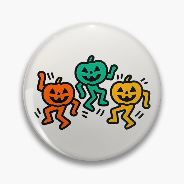 Item preview, Dancing Pumpkins – 80s Pop Art Style designed and sold by Bratak.