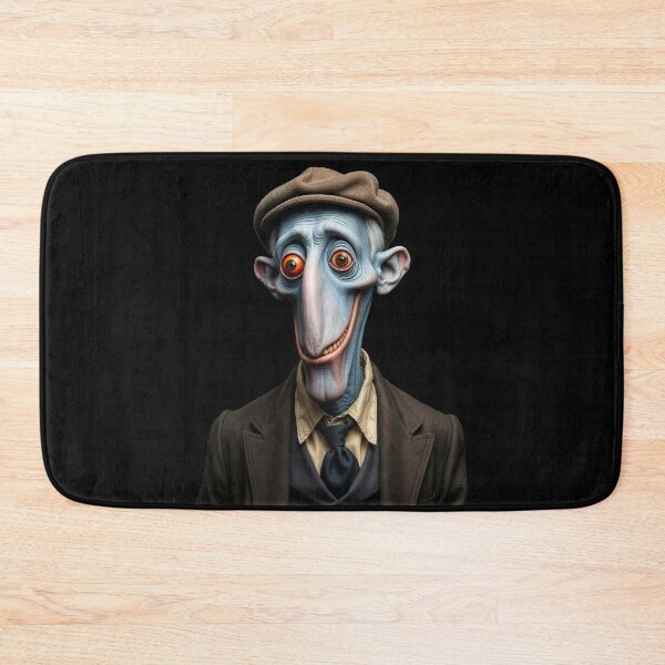 Item preview, Funny Old Alien Guy In A Flat Cap designed and sold by Henrybubbles400.