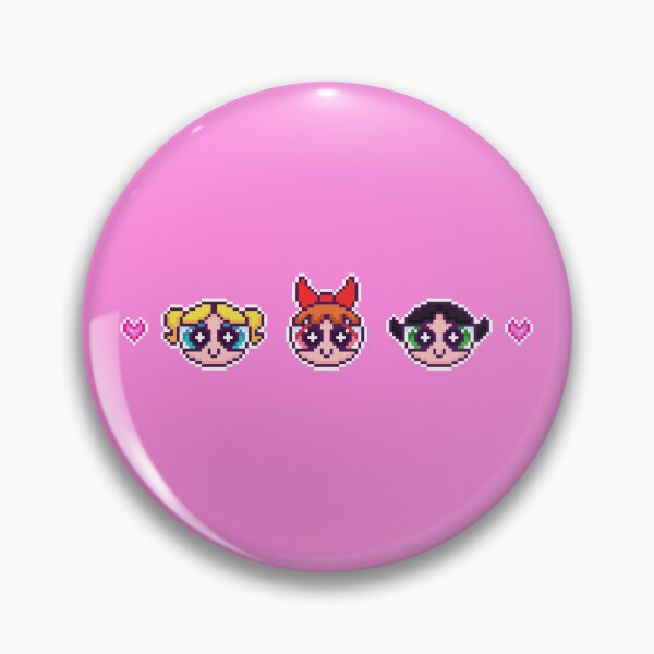 Item preview, The Powerpoof Girls Pixel Art designed and sold by Elena de Pasión .
