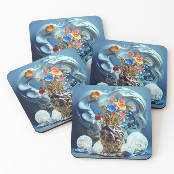 Item preview, Mystic Spheres in Floral Flight   designed and sold by Jlbcartgallery.