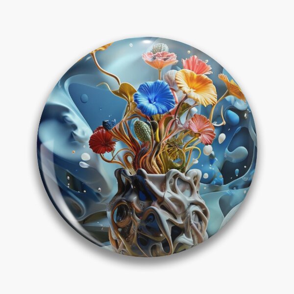 Item preview, Mystic Spheres in Floral Flight   designed and sold by Jlbcartgallery.