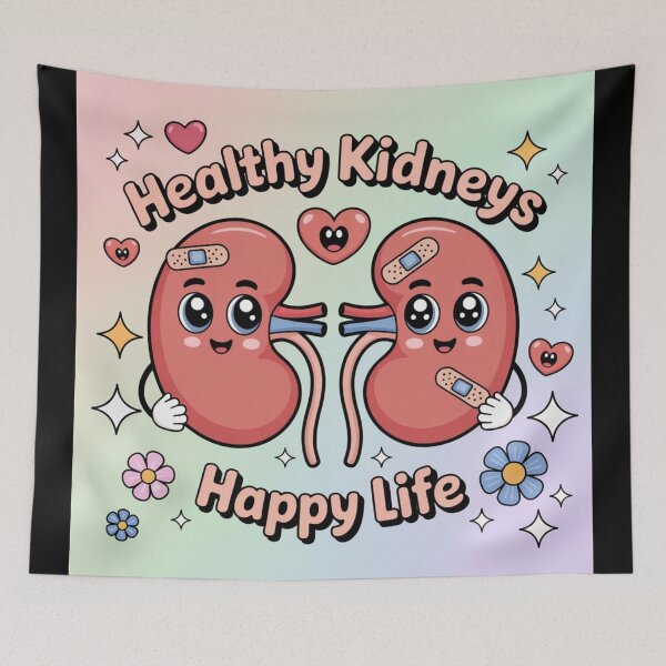 Item preview, Cute Kidney Transplant - healthy kidney happy life designed and sold by DamioPolArt.