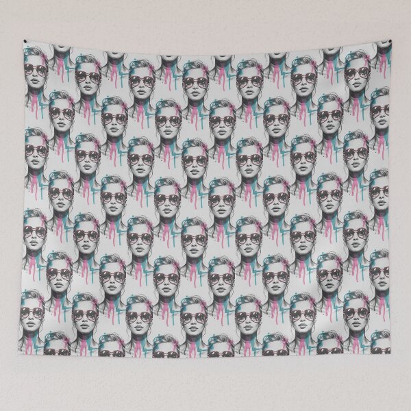 Item preview, Retro Sunglasses Portrait Drip Art Png By Merch, Limited Edition designed and sold by BRCYNTHIASHOP.