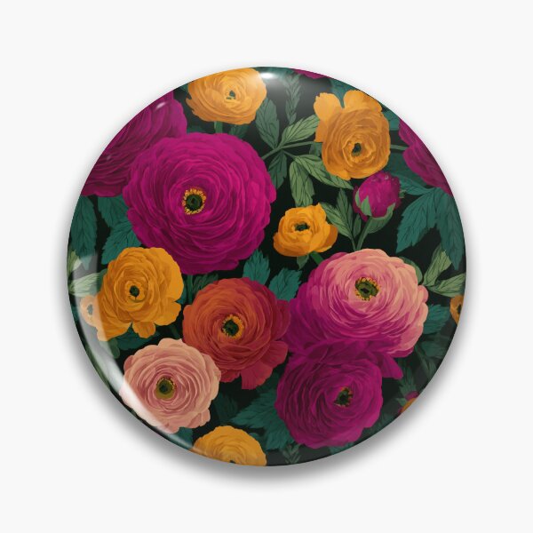 Item preview, Elegant Flourishing Ranunculus Pattern For Seasonal Decor designed and sold by RoyalStarsPatts.