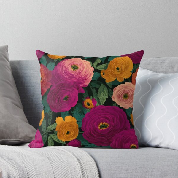 Item preview, Elegant Flourishing Ranunculus Pattern For Seasonal Decor designed and sold by RoyalStarsPatts.