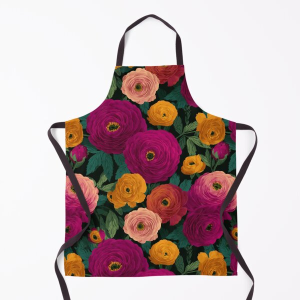 Item preview, Elegant Flourishing Ranunculus Pattern For Seasonal Decor designed and sold by RoyalStarsPatts.