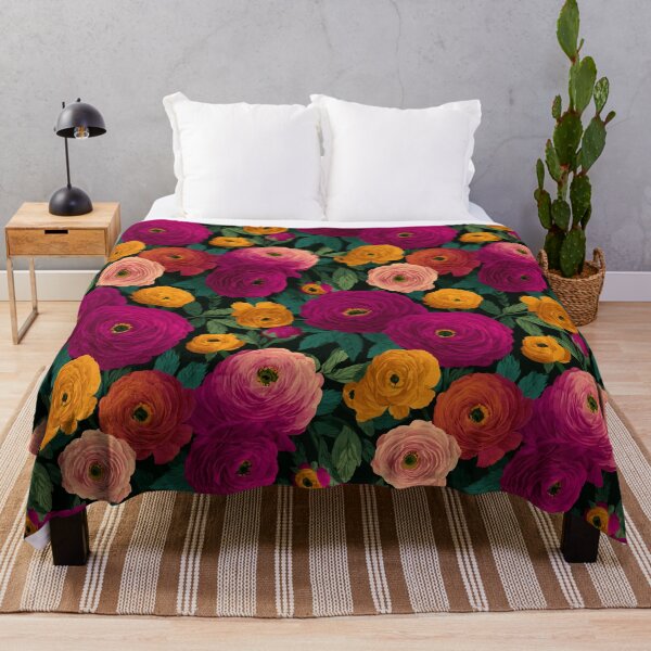Item preview, Elegant Flourishing Ranunculus Pattern For Seasonal Decor designed and sold by RoyalStarsPatts.