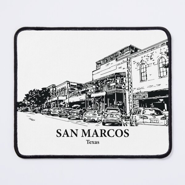 Item preview, San Marcos - Texas designed and sold by Lakeric Cityscapes.