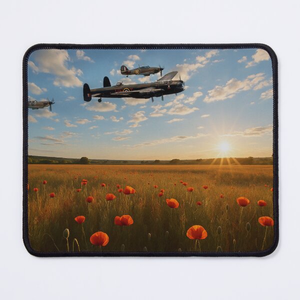 Artikelvorschau, BBMF-Mohnfeldgruß entworfen und verkauft von Airpower Art.