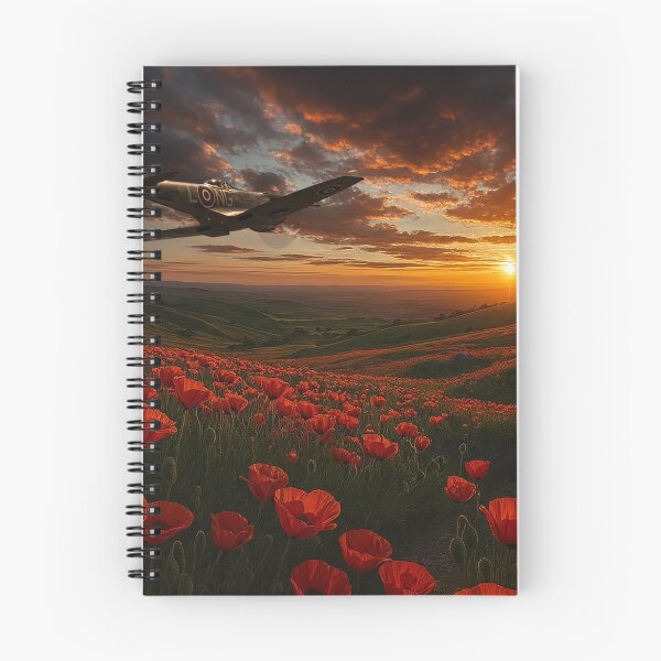 Item preview, Spitfire Poppy Field Tribute designed and sold by Airpower Art.