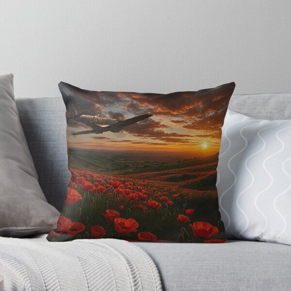 Item preview, Spitfire Poppy Field Tribute designed and sold by Airpower Art.