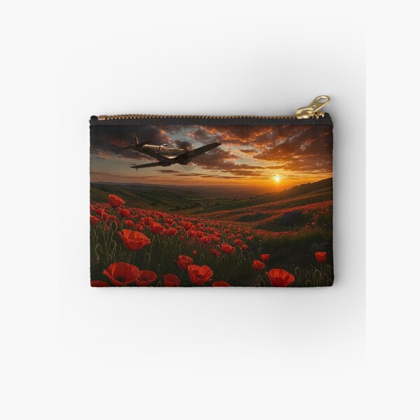 Item preview, Spitfire Poppy Field Tribute designed and sold by Airpower Art.