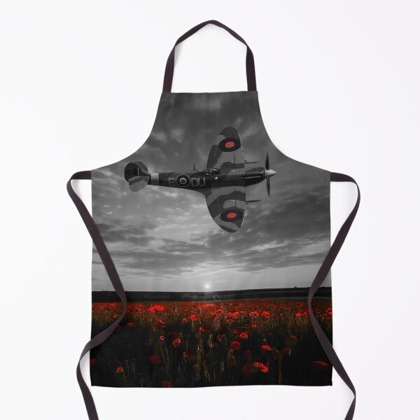 Item preview, Supermarine Spitfire Poppy Sunset designed and sold by Airpower Art.
