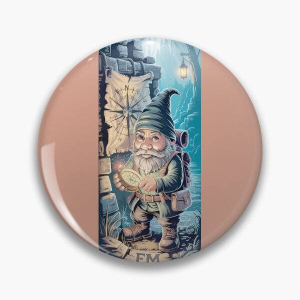 Item preview, Enchanted Forest Gnome Navigator By Merch, Limited Edition designed and sold by BRCYNTHIASHOP.