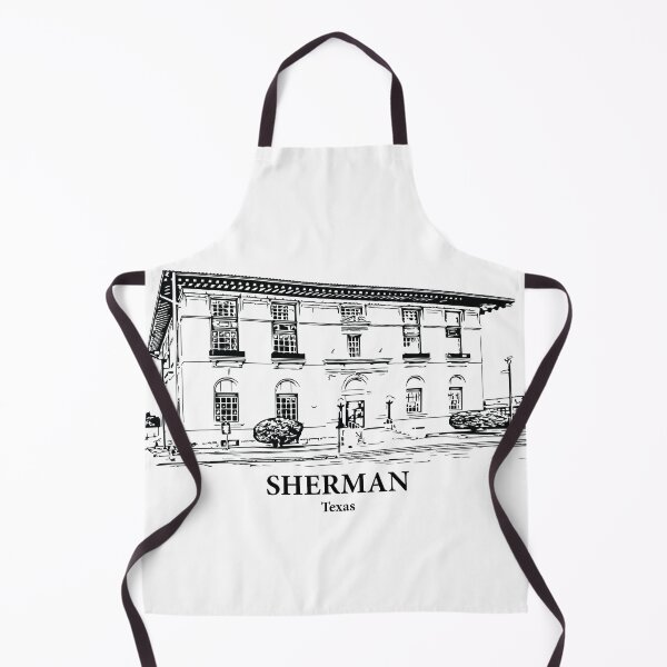 Item preview, Sherman - Texas designed and sold by Lakeric Cityscapes.