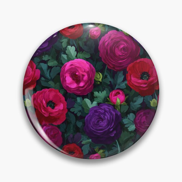 Item preview, Classic Radiant Ranunculus Illustration For Home Accent designed and sold by RoyalStarsPatts.