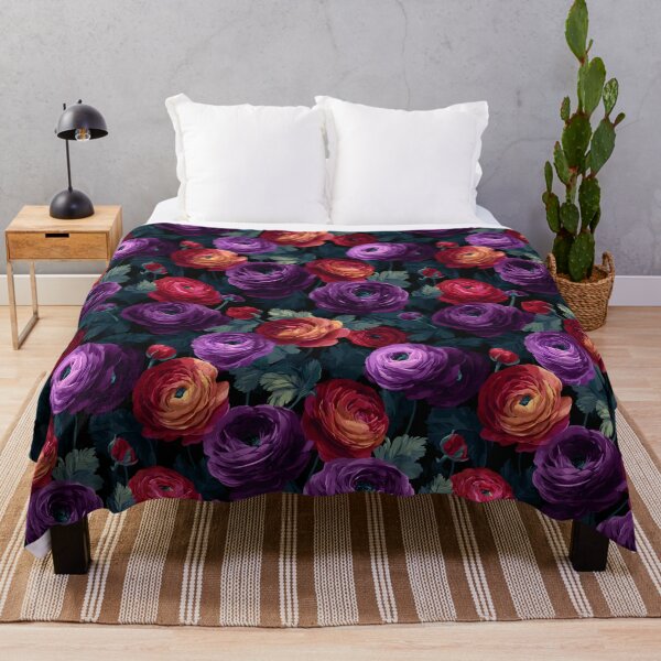 Item preview, Trendy Petaled Ranunculus Illustration For Summer Birthday designed and sold by RoyalStarsPatts.