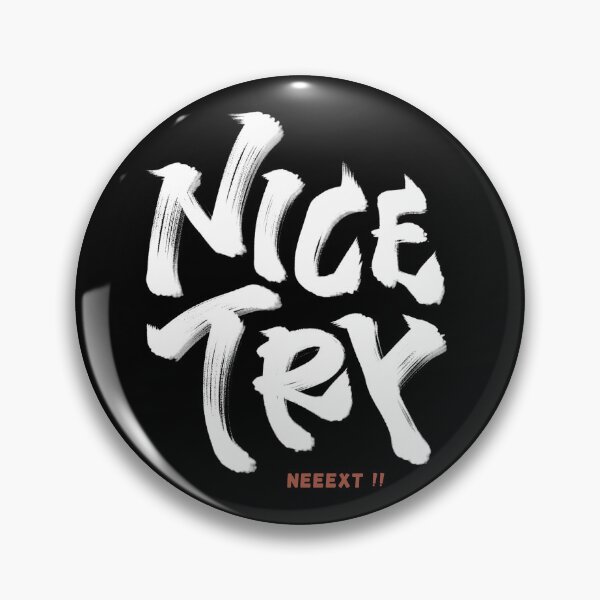 Item preview, Nice try neeext Japanese style calligraphy art designed and sold by Necokite.