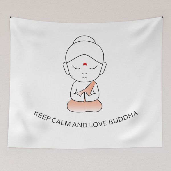 Item preview, Keep Calm and love Buddha designed and sold by Shawlin Islam.
