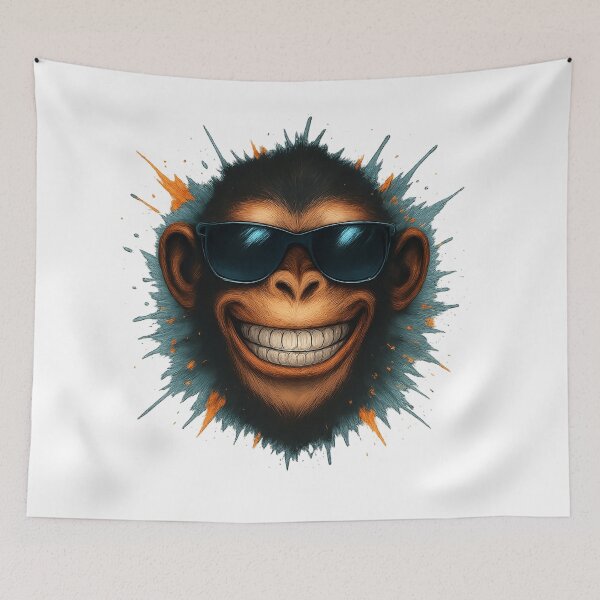 Item preview, Monkey Smile designed and sold by RW-Art-Design.
