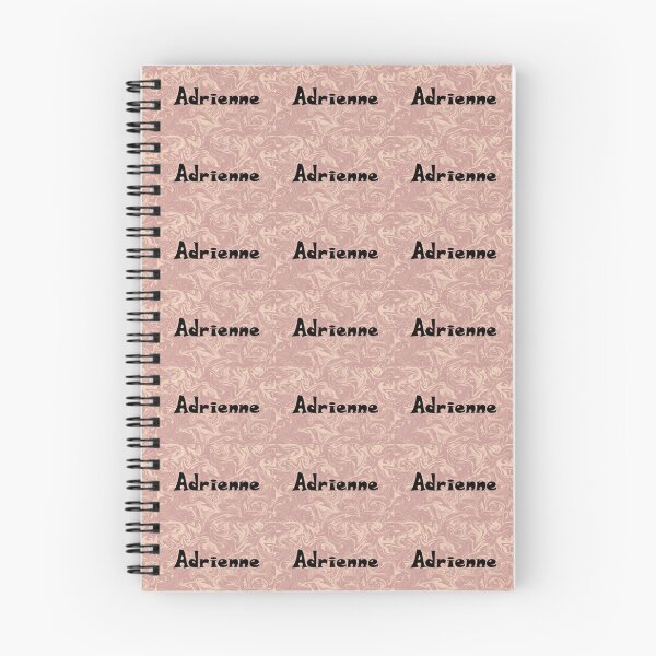 Item preview, Adrienne Name Design - Cute Font, Minimalist, with Black Lettering :) designed and sold by Myriel-Myriel.