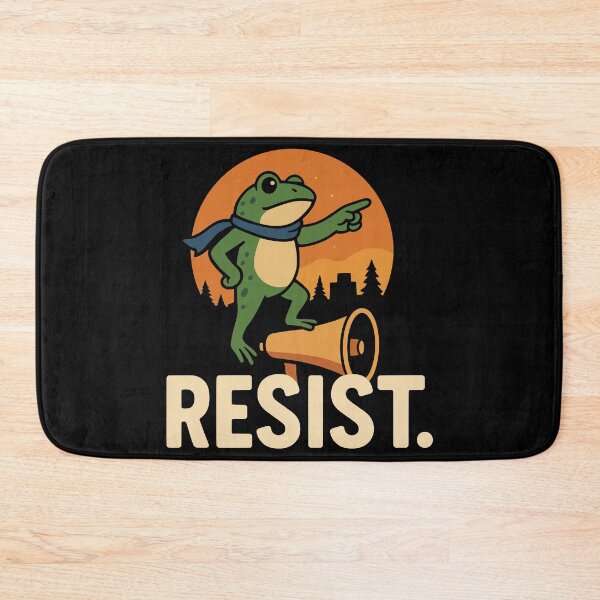 Item preview, The Portland Activist Frog: Resist designed and sold by Lunarhue.