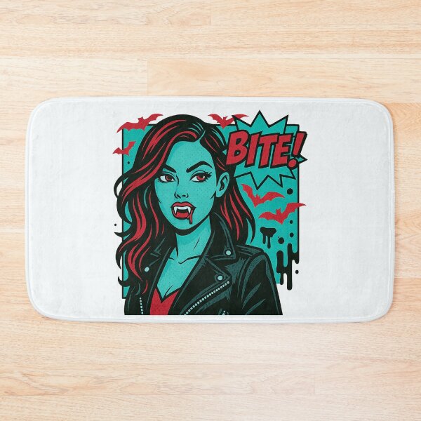 Item preview, Bite! | Pop Art Vampire Girl designed and sold by Bratak.