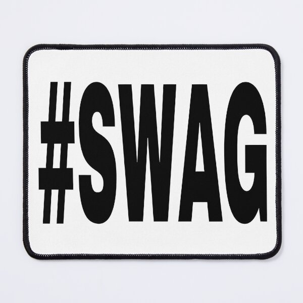 Item preview, #SWAG Black Bold Text Design designed and sold by 808Garments.