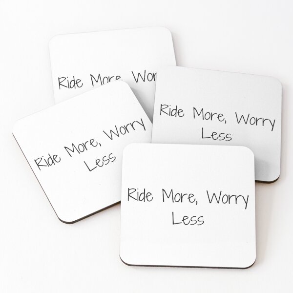 Item preview, Ride More, Worry Less designed and sold by Ninjacatoff.