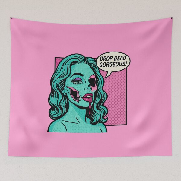 Item preview, Drop Dead Gorgeous | Pop Art Ghost Girl designed and sold by Bratak.