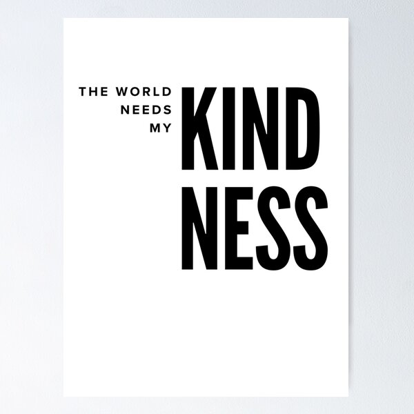 Item preview, Kindness T-shirt designed and sold by Monapop.