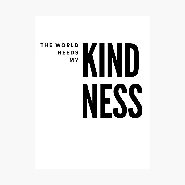 Item preview, Kindness T-shirt designed and sold by Monapop.