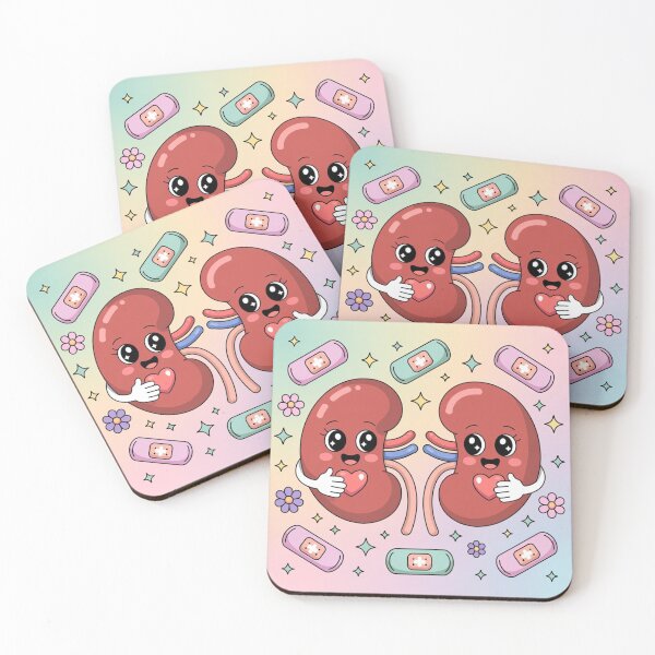 Item preview, Cute Kawaii Kidney Transplant designed and sold by DamioPolArt.