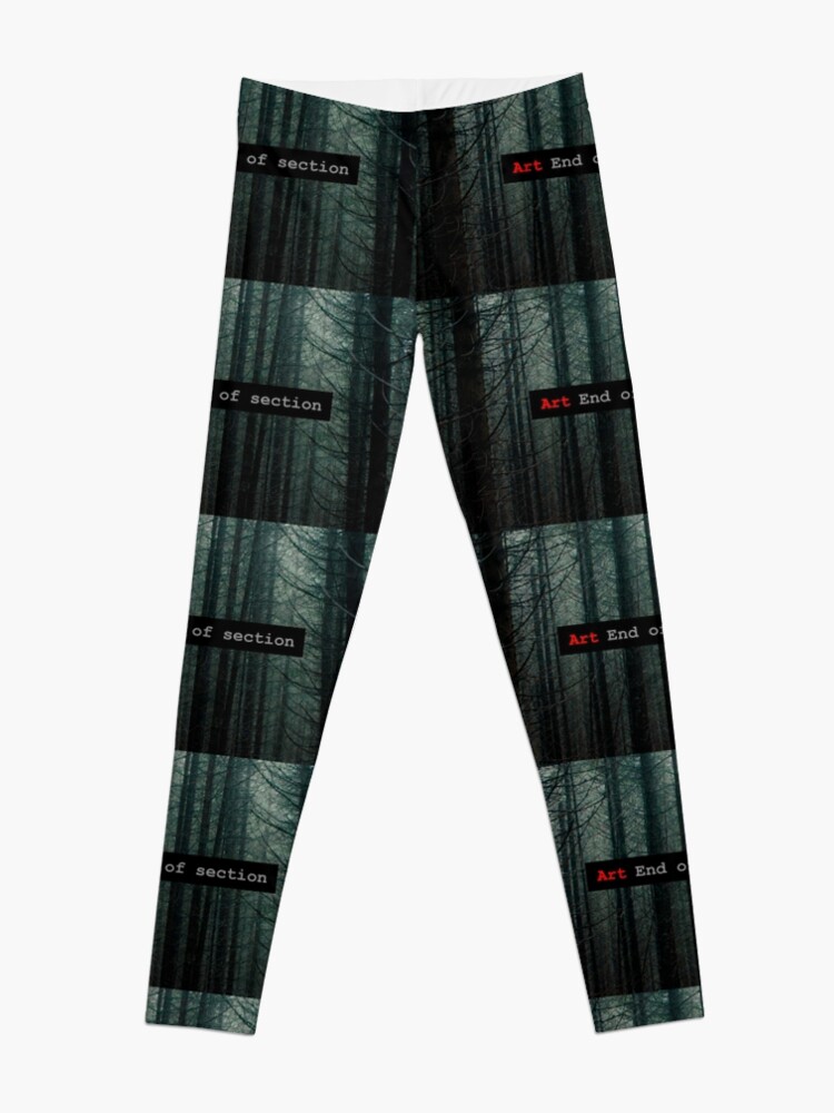 Vista alternativa de Leggings Art End of Section. Forest