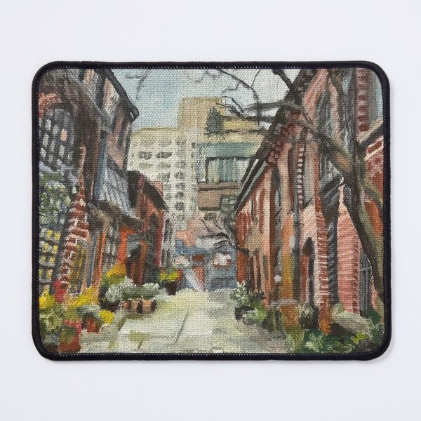 Item preview, Sniffen Court -NYC cityscape designed and sold by Watershadow.